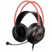 Наушники с микрофоном A4Tech Bloody G200 черный/красный 2м мониторные (G200  AUX3.5-4PIN +USB) G200 , шт#1811851