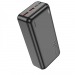 Внешний аккумулятор HOCO J101B Astute 30000 mAh (Micro-USB/Type-C/2USB 3A/LED) черный#1813292