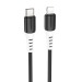 Кабель Type-C - Apple lightning Hoco X82 PD 20W, 100 см 3А (black) (206146)#2006905