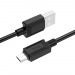 Кабель USB - micro USB Hoco X73, 100 см 2,4А (black) (206183)#1813313