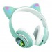 Накладные Bluetooth-наушники Cat STN-28 (зеленый)#1862466