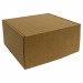 Коробка гофрокартон почтовая 200*200*100мм прям/крафт складная 1/50шт#1814814