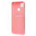 Чехол-накладка - SC315 с картхолдером для "Xiaomi Redmi 10A" (pink) (214722)#1833942