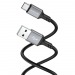 Кабель USB - Type-C Borofone BX83 (3A, силикон, термостойкий) Черный#1831118