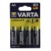 Батарейка AA LR6 Varta ENERGY 1.5V (4 шт. в блистере)#1832931