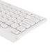 Клавиатура + мышь Оклик 240M клав:белый мышь:белый USB беспроводная slim Multimedia [23.01], шт#1833854
