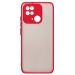 Чехол-накладка - PC041 для "Xiaomi Redmi 10C" (red/black) ()#1838844