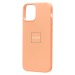 Чехол-накладка - Silicone Case SafeMag с анимацией для "Apple iPhone 12/iPhone 12 Pro" (кумк(212977)#2066921