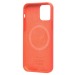 Чехол-накладка - Silicone Case SafeMag с анимацией для "Apple iPhone 12/iPhone 12 Pro" (розо(212975)#2066922
