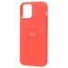 Чехол-накладка - Silicone Case SafeMag с анимацией для "Apple iPhone 12/iPhone 12 Pro" (розо(212975)#2066923