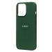 Чехол-накладка Silicone Case SafeMag с анимацией для "Apple iPhone 13 Pro Max" (клевер) (212997)#2066936