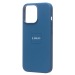 Чехол-накладка ORG Silicone Case SafeMag с анимацией для "Apple iPhone 13 Pro" (голубая сойк(212988)#2066944