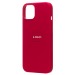 Чехол-накладка - Silicone Case SafeMag с анимацией для "Apple iPhone 13" (PRODUCT RED) (212986)#2066793