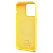 Чехол-накладка ORG Silicone Case SafeMag с анимацией для "Apple iPhone 14 Pro" (солнечно-жел(213016)#2007880