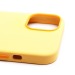 Чехол-накладка ORG Silicone Case SafeMag с анимацией для "Apple iPhone 14" (солнечно-желтый)(213008)#2120337