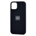 Чехол-накладка - Silicone Case SafeMag с анимацией для "Apple iPhone 14" (чёрный) (213001)#2066689