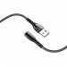 Кабель USB - Apple Lightning HOCO U89 "Premium" (120см) LED черный#1994607