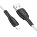 Кабель USB - Apple lightning BOROFONE BX86 (белый) 1м#1837084