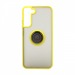 Чехол Shockproof Ring для Samsung Galaxy S22 Ultra (001) желто-черный#1850689