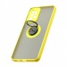 Чехол Shockproof Ring для Samsung Galaxy А73 (001) желто-черный#1848114
