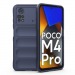 Чехол на Xiaomi Poco M4 Pro 4G Flexible Case (синий)#1840799