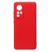 Чехол силиконовый Xiaomi 12 T Silicone Cover красный#1887517