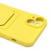 Чехол-накладка - SC304 с картхолдером для "Apple iPhone 14 Plus" (yellow) (214576)#1857454