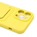 Чехол-накладка - SC304 с картхолдером для "Apple iPhone 14 Pro Max" (yellow) (214581)#1857476