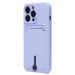 Чехол-накладка - SC304 с картхолдером для "Apple iPhone 14 Pro" (light violet) (214582)#2097271