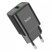 Адаптер Сетевой Hoco N26 Maxim + кабель USB - Type-C (black)#1842214