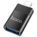 Адаптер Hoco OTG UA17 USB2.0 - Lightning (black) (213918)#1842429