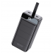 Внешний Аккумулятор (Power Bank) Wekome WP-269 60000mAh (Type-C PD20W+3USB 3.0Q/LCD/Фонарик) Черный#1842454