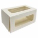 Коробка под кондитерские изделия 200*120*100мм прям/белая склад ламин, с лож Cake Roll 1/15/120шт#1842882