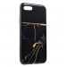 Чехол силиконовый iPhone 6 Plus SULADA мрамор черный в блистере*#1842953