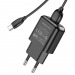 Адаптер Сетевой с кабелем Borofone BA64A USB 2,1A/5W (USB/Type-C) (black) (213528)#1845822