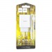 Адаптер Сетевой с кабелем Hoco C97A PD QC3.0 USB/Type-C 3A/20W (Type-C/Lightning) (white) (207577)#2075984