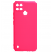 Чехол силиконовый Realme C21Y Silicone Cover фуксия#1846822