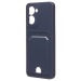 Чехол-накладка - SC315 с картхолдером для "OPPO realme C33" (dark blue) (215854)#1850980