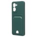 Чехол-накладка - SC315 с картхолдером для "OPPO realme C33" (dark green) (215853)#1850983