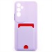 Чехол-накладка - SC315 с картхолдером для "Tecno Pova 4" (light violet) (215882)#1850975