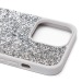 Чехол-накладка - PC071 POSH SHINE для "Apple iPhone 13 Pro" россыпь кристаллов (silver) (212738)#1866651