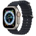 Ремешок - ApW26 Ocean Band Apple Watch 42/44/45/49 mm силикон (black) (214247)#1848260