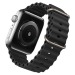 Ремешок - ApW26 Ocean Band для "Apple Watch 38/40/41 mm" силикон (black) (214264)#1849464