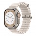 Ремешок - ApW26 Ocean Band для "Apple Watch 42/44/45/49 mm" силикон (ivory white) (214248)#1848841