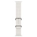 Ремешок - ApW26 Ocean Band для "Apple Watch 42/44/45/49 mm" силикон (white) (214246)#1848259