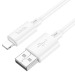 Кабель USB - Apple lightning HOCO X88 (белый) 1м#1989736