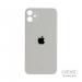 Задняя крышка для iPhone 11 (A2221) Белый (стекло, широкий вырез под камеру, логотип)#2150723