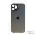 Задняя крышка для iPhone 12 Pro Max (A2411) Серый (стекло, широкий вырез под камеру, логотип)#2150747
