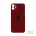 Задняя крышка для iPhone 11 (A2221) Красный (стекло, широкий вырез под камеру, логотип)#2150722
