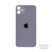 Задняя крышка для iPhone 11 (A2221) Фиолетовый (стекло, широкий вырез под камеру, логотип)#2150721